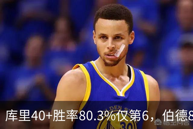 库里40+胜率80.3%仅第6，伯德87.2%领跑